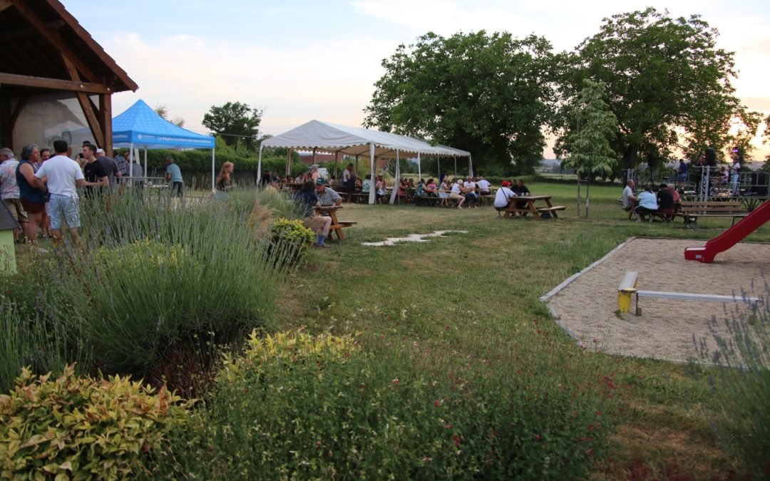 Le barbecue/concert du comité des fêtes
