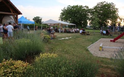 Le barbecue/concert du comité des fêtes
