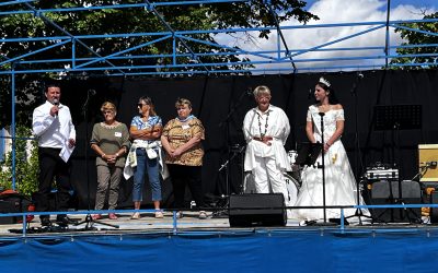 Le traditionnel vin d’honneur de la municipalité
