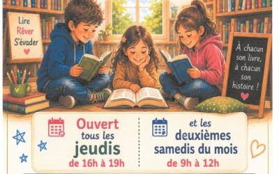 Bibliothèque de Moureuille – Ouverture et inauguration