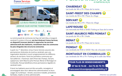 Le Bus France Services arrive sur notre territoire dès le 1er décembre 2026 !
